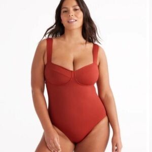 Knix balconette one piece swim
